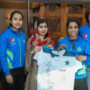 Malala Yousafzai meets with Pakistan Women cricketers