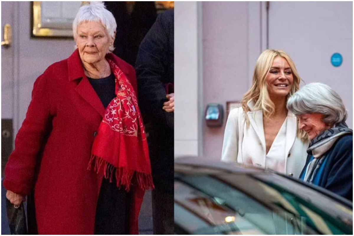 Camilla hosts Judi Dench