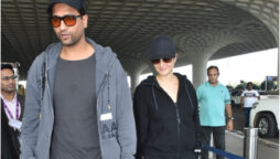 Vicky Kaushal and Katrina Kaif spotted at airport