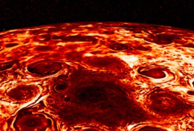 NASA Shows Red-Hot Lava On Jupiter’s Moon