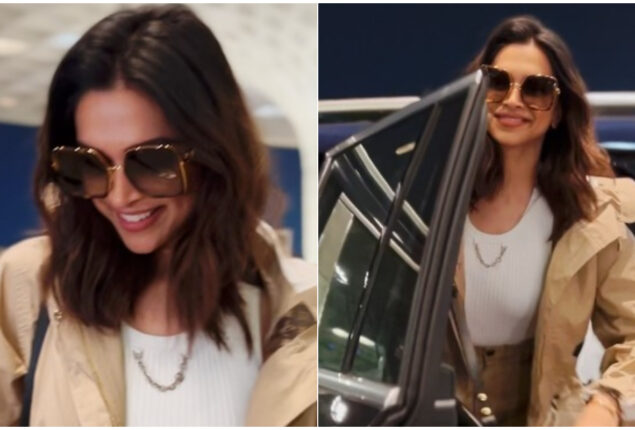 Ranveer Singh drops off Deepika Padukone at the airport