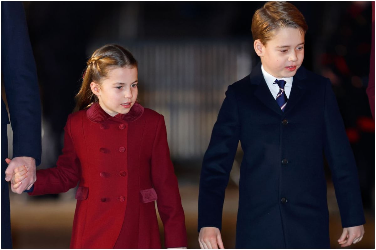 Charlotte and George's Christmas concert