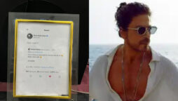 Shah Rukh Khan Fan Frames His Tweets of 15 mins: See post