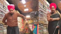 Watch: This salesman’s saree-draping skills will make you buy it