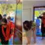Kajol removes her shoes & prays before entering Tanuja’s Lonavla