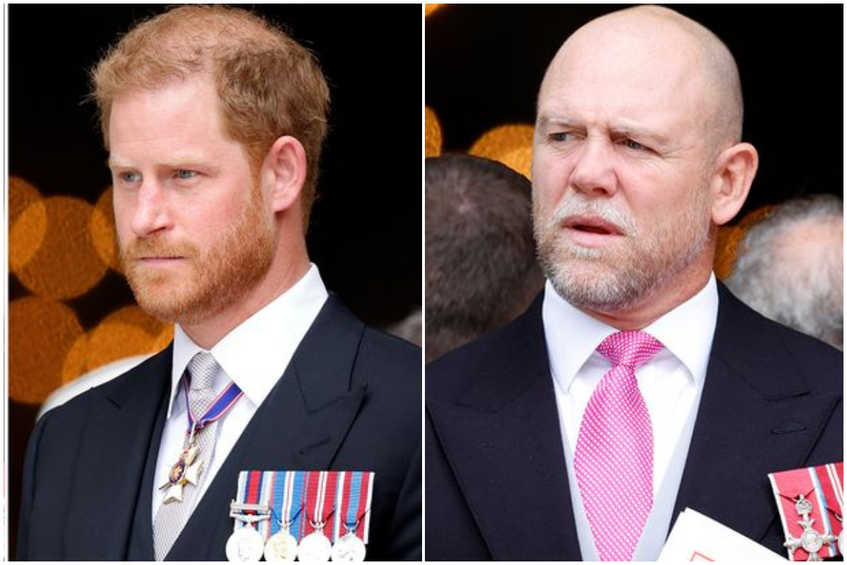 Mike Tindall Prince Harry
