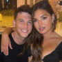 Blake Horstmann and Giannina Gibelli celebrate their first anniversary