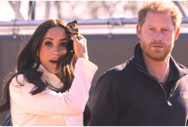 Meghan Markle accused of embarrassing Prince Harry
