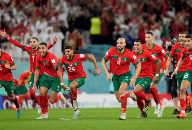 Morocco climb to 11th spot in new FIFA world rankings