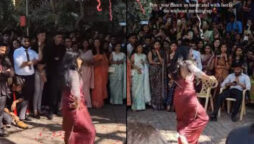 Girl in a saree and heels dancing to Saami Saami: Viral Video