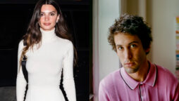 Emily Ratajkowski was seen kissing Jack Greer 