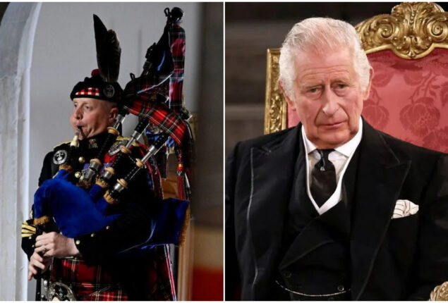 King Charles has 180 year old custom of receiving a wake-up call from Piper