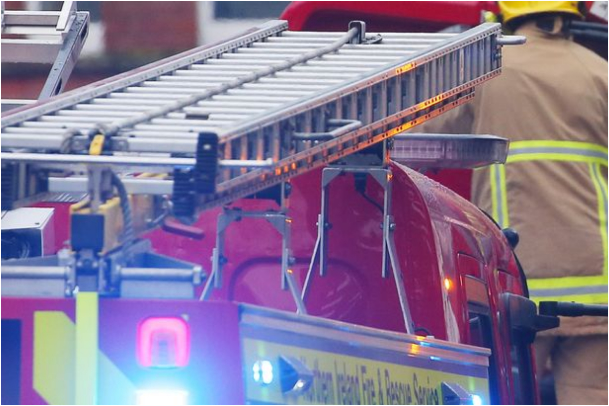 West Belfast apartment fire