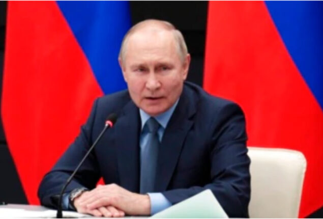 Vladimir Putin tells Russian military to step up for Ukraine