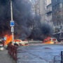 Shells hit the Ukrainian city of Kherson, leaving 10 people dead and 55 injured
