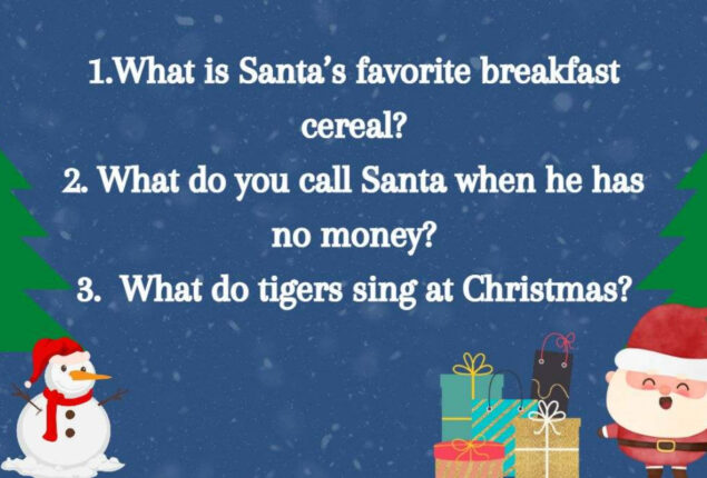 Funny Christmas Riddles To Tell Your Family And Friends