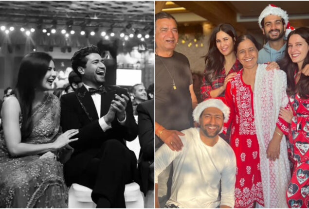 Katrina Kaif and Vicky Kaushal celebrates Christmas with family