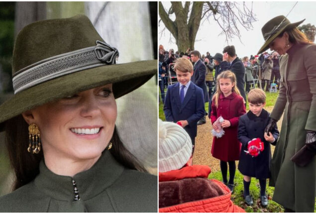 Kate Middleton enjoys interacting with young fan on Christmas