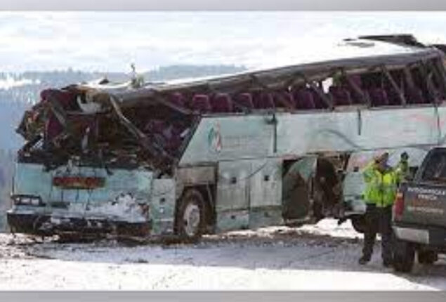 4 died, 50 hospitalized in British Columbia bus disaster