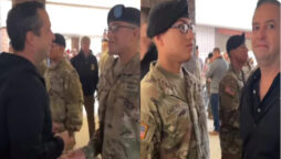 Navy vet puts Army patch on son’s clothing: Viral Video