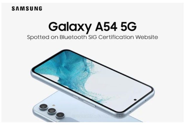 Samsung Galaxy A54 5G certified by Bluetooth SIG
