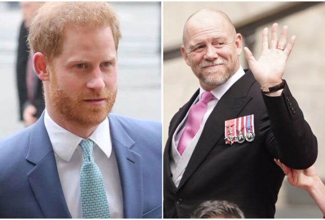 Mike Tindall seems confuse on question about Prince Harry