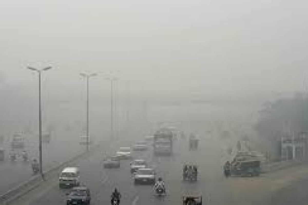 Dense foggy