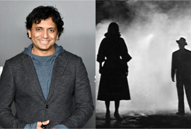 Night Shyamalan discloses “Old Film Noir” poster knock at the cabin