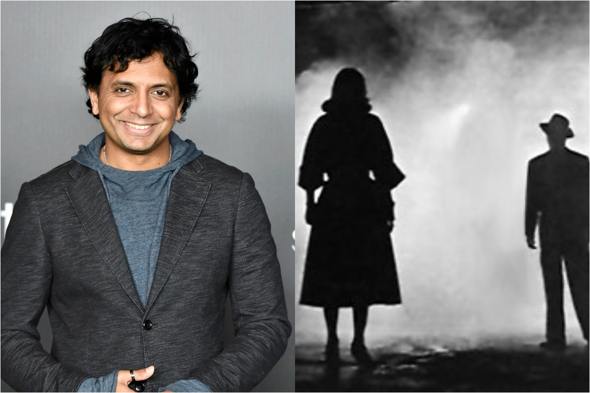 M. Night Shyamalan disclose "Old Film Noir" Poster Knock at the Cabin