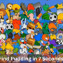 Optical Illusion: locate pudding in 7 seconds