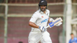 PAK vs NZ: Ish Sodhi scored his Test career-best 65 runs