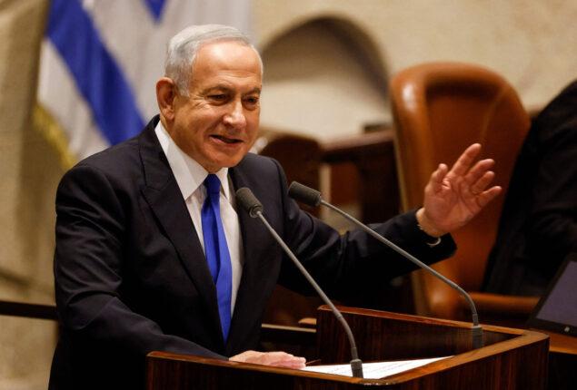 Benjamin Netanyahu sworn in as Israel’s most right-wing leader