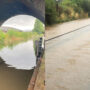 Flooding in Scotland interrupts roads and rails