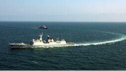 Turkish, Pakistan Navy ship conducts naval drills