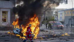 Explosions hits capital Kyiv