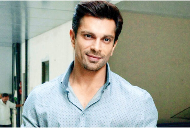 Karan Singh Grover assembles a cradle for Devi