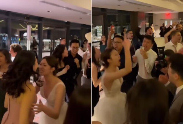 DJ plays Taylor Swift’s song at the wedding See the bride’s reaction