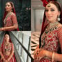 Maryam Noor looks extremely beautiful on her Baraat