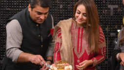 Adorable anniversary pictures of Nadia Khan goes viral