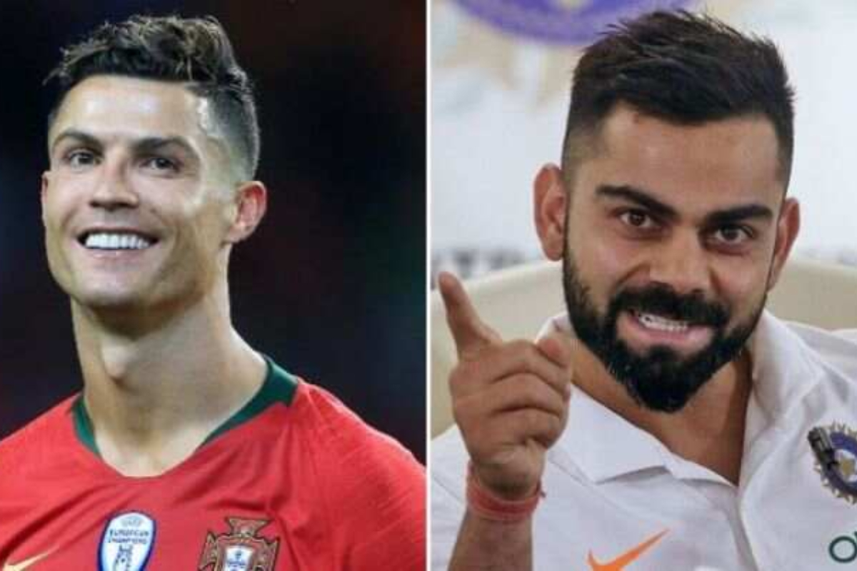 Virat Kohli Cristiano Ronaldo