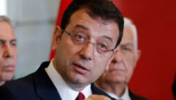 Thousands gather in Turkey in opposition to political ban of Istanbul Mayor Ekrem Imamoglu