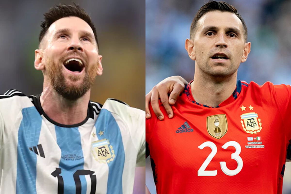 "I see a very pleased Lionel Messi" says Emiliano Martinez