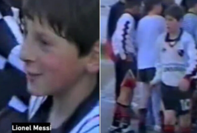 Lionel Messi’s childhood video becomes viral after Argentina wins