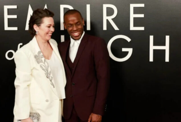 Olivia Colman talks about intimate scenes with Micheal Ward