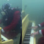 Netizens amazed as ‘Piano Man’ performs underwater