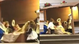 Viral Video: Christmas show starring children goes wrong