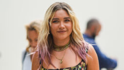 Florence Pugh dresses in winter attire as she steps out in London