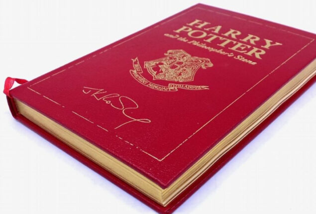 Unique Harry Potter book kept in attic auctioned for £8,000