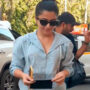 Rashmika Mandanna looks lovely & cosy in an airport look