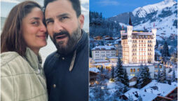 Kareena Kapoor, Saif Ali Khan reach Switzerland for new year celebration, see photo